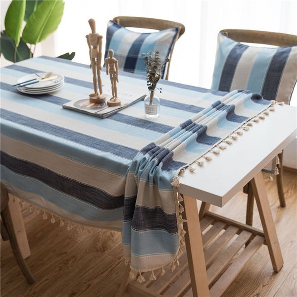 striped waterproof tablecloth mediterranean wind blue fabric cotton linen small fresh table rectangular coffee table cloth
striped waterproof tablecloth mediterranean wind blue fabric cotton linen small fresh table rectangular coffee table cloth