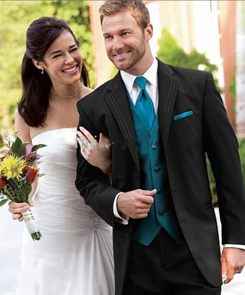 new design three buttons black groom tuxedos groomsmen man suits mens wedding blazer suits (jacket+pants+vest+tie) 1144, Black;gray
new design three buttons black groom tuxedos groomsmen man suits mens wedding blazer suits (jacket+pants+vest+tie) 1144, Black;gray