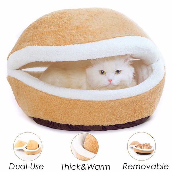 pet bed removable hamburger dog house short plush small cat sleeping bag sofas mat warm puppy kennel nest cushion pet products
pet bed removable hamburger dog house short plush small cat sleeping bag sofas mat warm puppy kennel nest cushion pet products