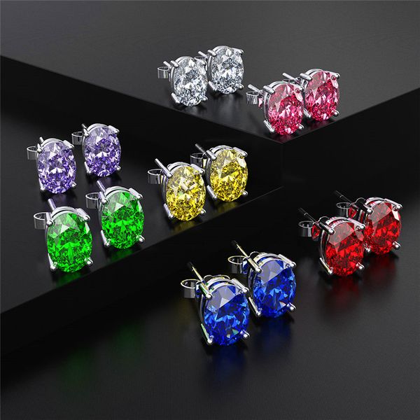 cute female pink/white/green/red/purple zircon stud earring 925 silver filled jewelry simple double earrings for women, Golden;silver
cute female pink/white/green/red/purple zircon stud earring 925 silver filled jewelry simple double earrings for women, Golden;silver