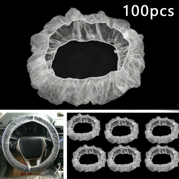 100pcs car steering wheel cover disposable protective covers 40cm transparent elastic plastic steering wheel covers
100pcs car steering wheel cover disposable protective covers 40cm transparent elastic plastic steering wheel covers