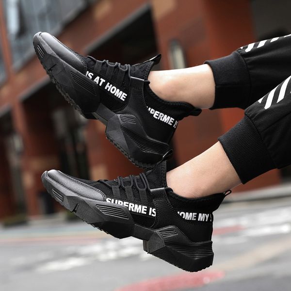 traano men fashion sneakers shoes 2019 spring breathable tide brand youth man casual shoes lace-up style size 44 cc-115-6, Black
traano men fashion sneakers shoes 2019 spring breathable tide brand youth man casual shoes lace-up style size 44 cc-115-6, Black
