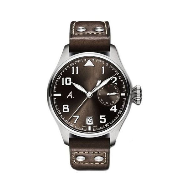 new mens watches iw pilot series iw500422 large dial 46mm power display automatic movement sapphire leather strap dress wristwatch, Slivery;brown
new mens watches iw pilot series iw500422 large dial 46mm power display automatic movement sapphire leather strap dress wristwatch, Slivery;brown