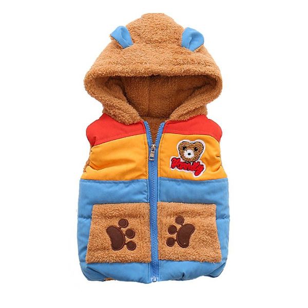 winter baby vest waistcoat kids cute cartoon beer hooded vest cotton children clothes fashion boys girls coat, Blue
winter baby vest waistcoat kids cute cartoon beer hooded vest cotton children clothes fashion boys girls coat, Blue