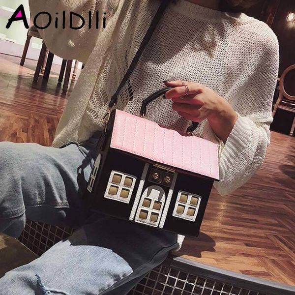 luxury women handbags purse pu leather designer fashion house shape casual women shoulder messenger bag bolsa feminina
luxury women handbags purse pu leather designer fashion house shape casual women shoulder messenger bag bolsa feminina