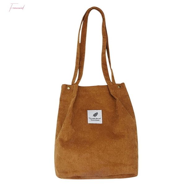 women corduroy tote ladies casual solid color shoulder bag foldable reusable women shopping beach bag
women corduroy tote ladies casual solid color shoulder bag foldable reusable women shopping beach bag
