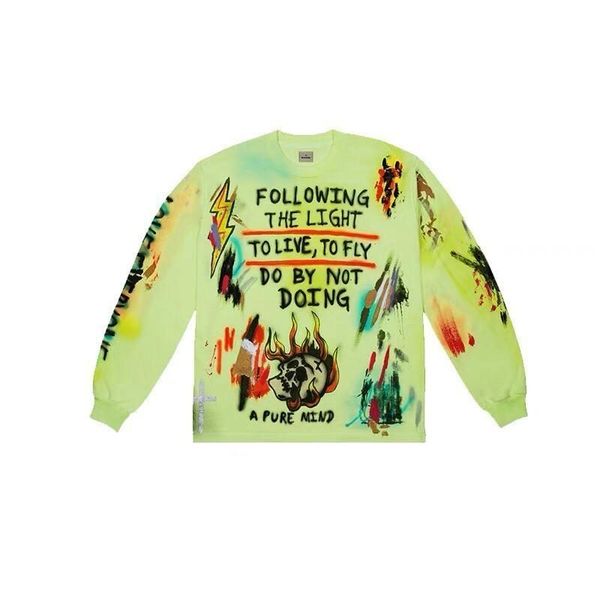 2020seasson 6 wes lang merch line graffiti long sleeve pullover tee street hip hop casual sweater couple fashion sweatshirt hfymwy224, Black
2020seasson 6 wes lang merch line graffiti long sleeve pullover tee street hip hop casual sweater couple fashion sweatshirt hfymwy224, Black