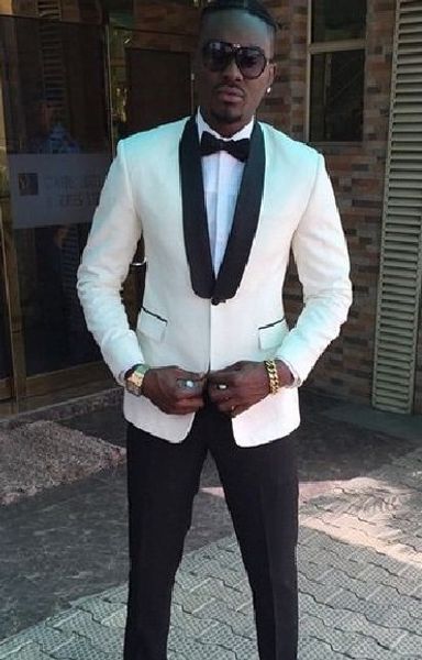 fashionable white groom tuxedos,handsome slim fit men wedding groomsmen business party prom suits (jacket+pants+tie) w:837, Black;gray
fashionable white groom tuxedos,handsome slim fit men wedding groomsmen business party prom suits (jacket+pants+tie) w:837, Black;gray