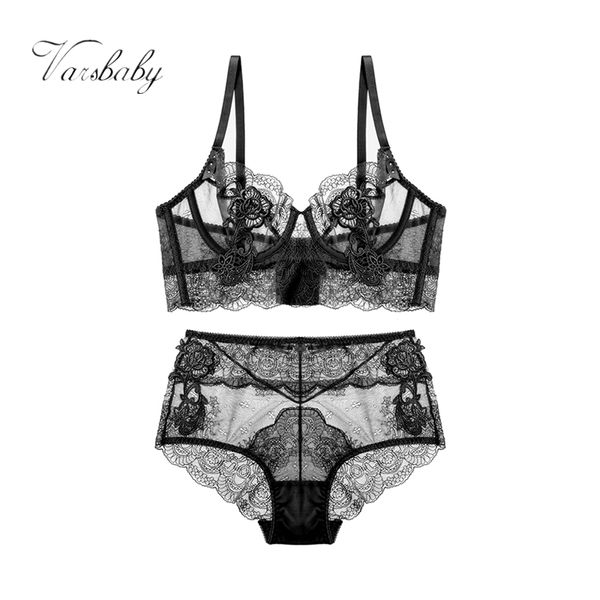 bras sets varsbaby embroidery transparent ultra-thin adjustable flower lace bra set, Red;black
bras sets varsbaby embroidery transparent ultra-thin adjustable flower lace bra set, Red;black