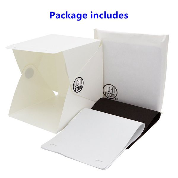 Mini Photo Studio Box Room Photography Backdrop Portable Lightbox built-in Light LED Photo Box Photography Backdrop Box Softbox Tent Kit
Mini Photo Studio Box Room Photography Backdrop Portable Lightbox built-in Light LED Photo Box Photography Backdrop Box Softbox Tent Kit