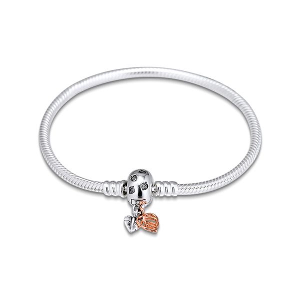 100% 925 sterling silver charms bracelet bangle original moments leaves snake chain bracelets for women diy beads jewelry, Black
100% 925 sterling silver charms bracelet bangle original moments leaves snake chain bracelets for women diy beads jewelry, Black