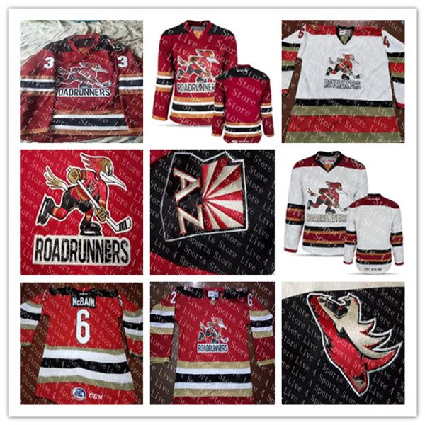 custom men's tucson roadrunners hockey 2 andrew campbell 35 hunter miska 43 dakota mermis 72 ryan macinnis ahl stitched jerseys red whi, Black
custom men's tucson roadrunners hockey 2 andrew campbell 35 hunter miska 43 dakota mermis 72 ryan macinnis ahl stitched jerseys red whi, Black