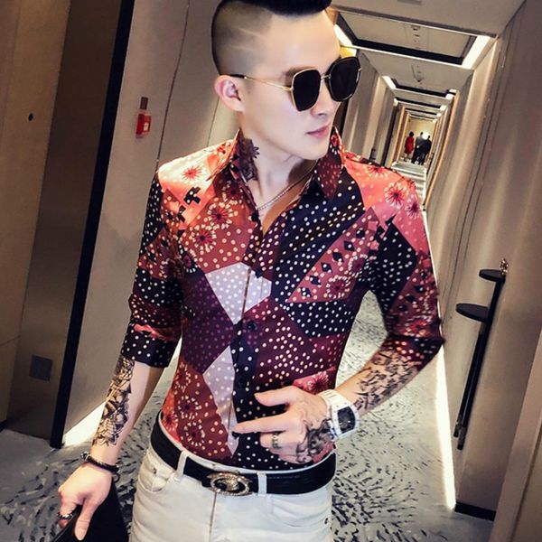 polka dot printing mens business shirts long sleeve casual slim fit shirts men dress clothes night club streetwear blusa homme, White;black
polka dot printing mens business shirts long sleeve casual slim fit shirts men dress clothes night club streetwear blusa homme, White;black