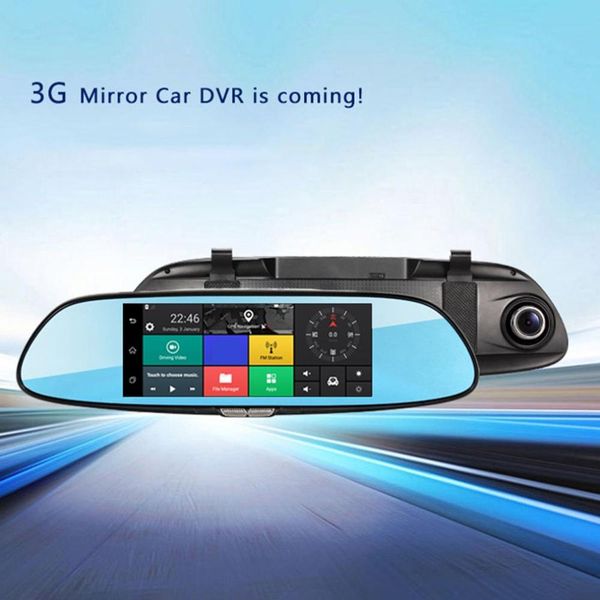 3g streaming media wifi driving recorder 7 inch smart rearview mirror hd android navigation electronic dog car 
3g streaming media wifi driving recorder 7 inch smart rearview mirror hd android navigation electronic dog car