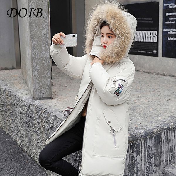 doib 2018 casual autumn winter jacket coat long thick warm women parka female plus size hoodies fur collar coat outwear 3xl, Black
doib 2018 casual autumn winter jacket coat long thick warm women parka female plus size hoodies fur collar coat outwear 3xl, Black