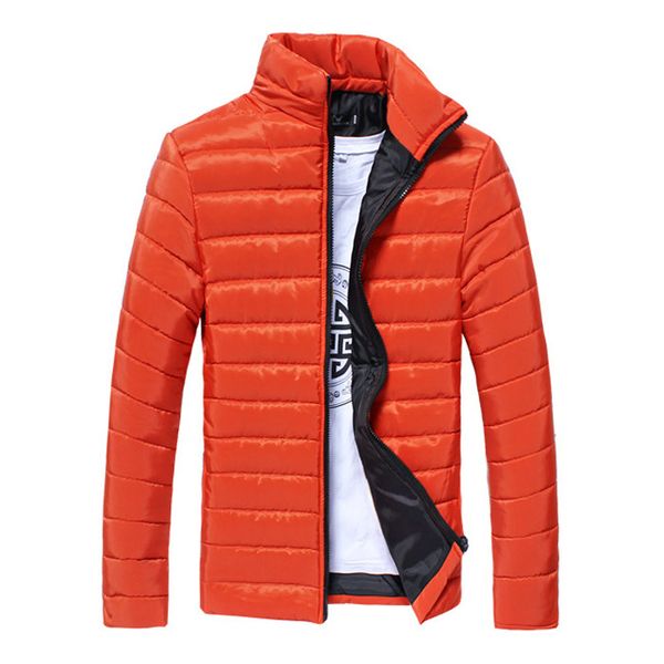 2019 winter men's stand collar solid color cotton-padded clothes korean-style slim fit men thick cotton coat large size men's co, Black
2019 winter men's stand collar solid color cotton-padded clothes korean-style slim fit men thick cotton coat large size men's co, Black