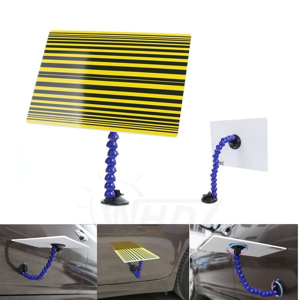1pc whdz pdr tools reflector board reflection board dent line with adjustable holder paintless dent repair tools set
1pc whdz pdr tools reflector board reflection board dent line with adjustable holder paintless dent repair tools set