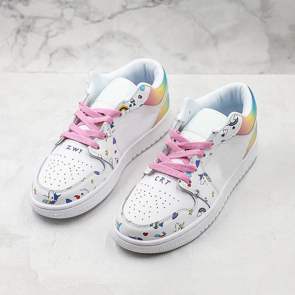 новый пользовательский low cut баскетбол обувь unicorn 1s белый радуга саншайн ручная роспись девушка конструктора женщин спортивная обувь п
новый пользовательский low cut баскетбол обувь unicorn 1s белый радуга саншайн ручная роспись девушка конструктора женщин спортивная обувь п