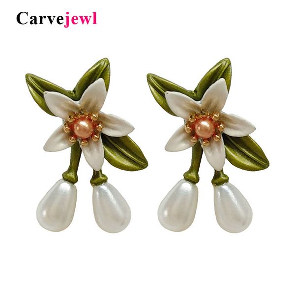 carvejewl painting flower clip earrings without piercing female temperament lily earrings only beautiful lady for women, Silver
carvejewl painting flower clip earrings without piercing female temperament lily earrings only beautiful lady for women, Silver