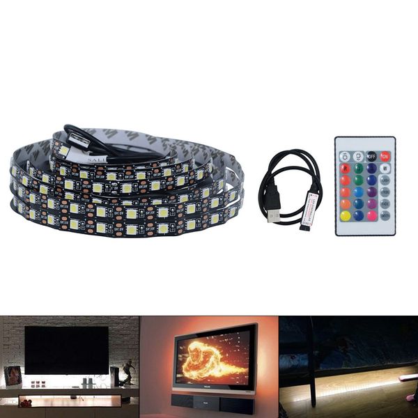 waterproof usb rgb led strip lights 5050 5m 60leds/m dc 5v led lights rgb leds lamp flexible tape tv backlight ir rf 17 24key controller
waterproof usb rgb led strip lights 5050 5m 60leds/m dc 5v led lights rgb leds lamp flexible tape tv backlight ir rf 17 24key controller