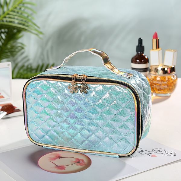 new style exquisite cosmetic bag mermaid pattern storgage bag elegance large capacity case travel lazy wash
new style exquisite cosmetic bag mermaid pattern storgage bag elegance large capacity case travel lazy wash
