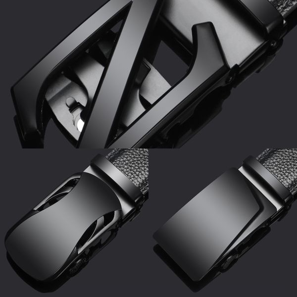 egri2 open edge skin litchi pattern elegant black automatic buckle men's business open edge leather lychee pattern elegant belt leis, Black;brown
egri2 open edge skin litchi pattern elegant black automatic buckle men's business open edge leather lychee pattern elegant belt leis, Black;brown