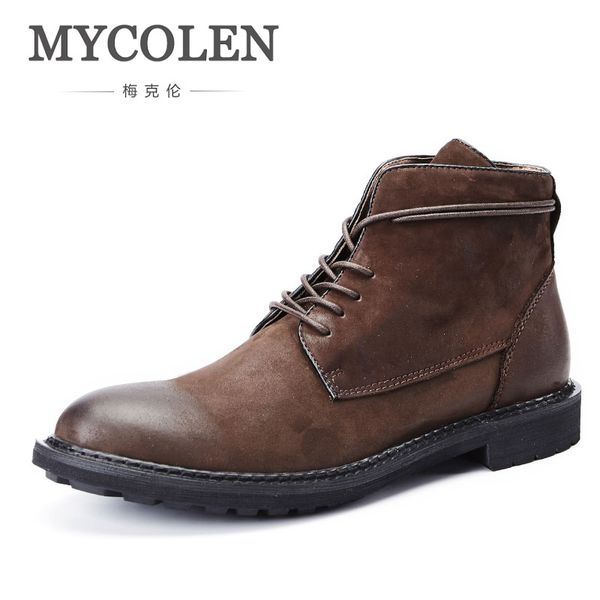 mycolen leather winter shoes luxury product ankle men boots warm plush fur snow winter boots men lace-up male, Black
mycolen leather winter shoes luxury product ankle men boots warm plush fur snow winter boots men lace-up male, Black