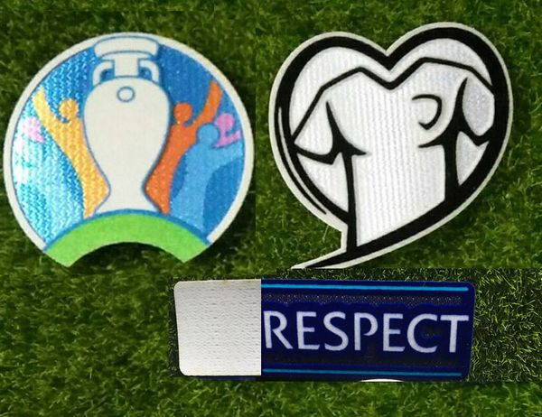 2020 EUR Qualifier Patch And Respect Badge Soccer Patch Heat Transfer Badge 
2020 EUR Qualifier Patch And Respect Badge Soccer Patch Heat Transfer Badge