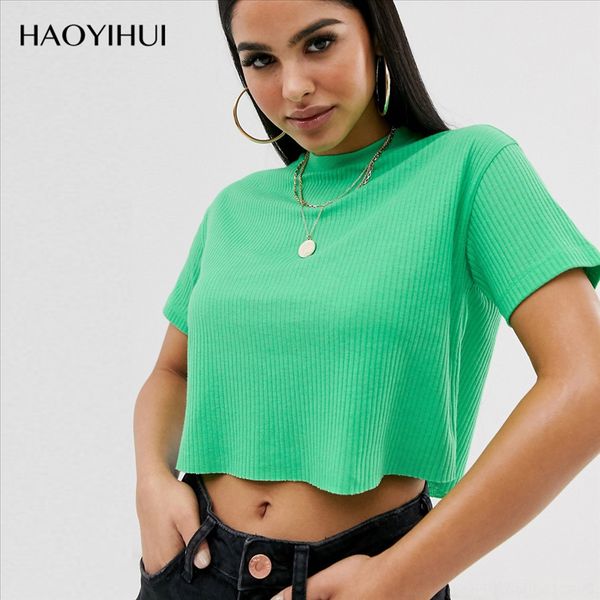 haoyihui solid color round collar sleeve navel knitted t-shirt haoyihui short solid color round collar short sleeve navel knitted t-shirt, White
haoyihui solid color round collar sleeve navel knitted t-shirt haoyihui short solid color round collar short sleeve navel knitted t-shirt, White