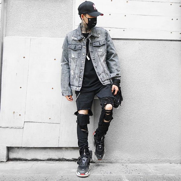 mens denim jackets high street brand jackets with embroidered luxury letters wash water holes old style designer denim jacket, Black;brown
mens denim jackets high street brand jackets with embroidered luxury letters wash water holes old style designer denim jacket, Black;brown