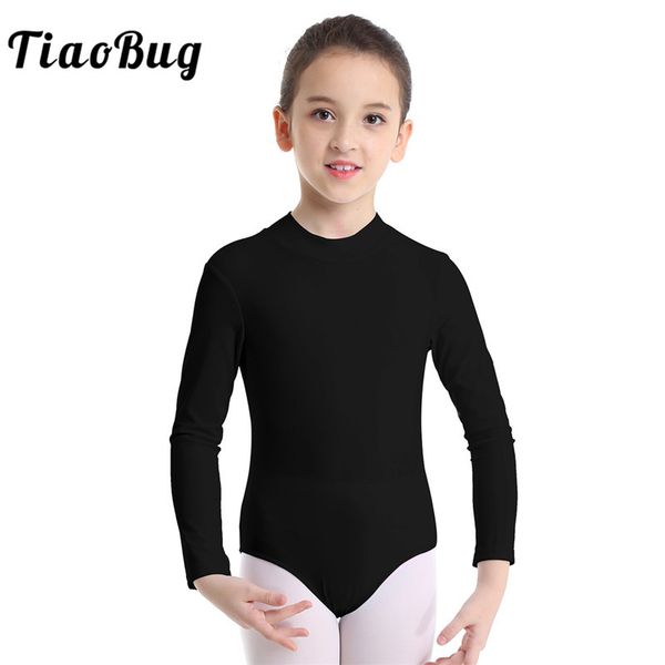 tiaobug child long sleeve mock neck profession ballet dance leotard girls gymnastics leotard gym bodysuit unitard kids dancewear, Black;red
tiaobug child long sleeve mock neck profession ballet dance leotard girls gymnastics leotard gym bodysuit unitard kids dancewear, Black;red