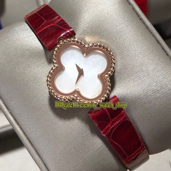 vaf 18k rose gold four leaf clover case sweet alhambra series vcaro8sf00 mother of pearl dial swiss quartz ladies watch lady fashion watches, Slivery;brown
vaf 18k rose gold four leaf clover case sweet alhambra series vcaro8sf00 mother of pearl dial swiss quartz ladies watch lady fashion watches, Slivery;brown