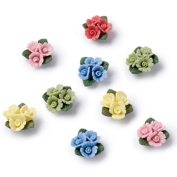 50pcs porcelain flower cabochons china clay beads fimo flower for necklace bracelet earring making diy 19~20x18~19x9~10.95mm, Blue;slivery
50pcs porcelain flower cabochons china clay beads fimo flower for necklace bracelet earring making diy 19~20x18~19x9~10.95mm, Blue;slivery