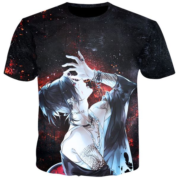 новые моды мужчины / женщины anime girl забавный 3d печати футболка с коротким рукавом повседневная смешной тис топы футболка с bb151, White;black
новые моды мужчины / женщины anime girl забавный 3d печати футболка с коротким рукавом повседневная смешной тис топы футболка с bb151, White;black