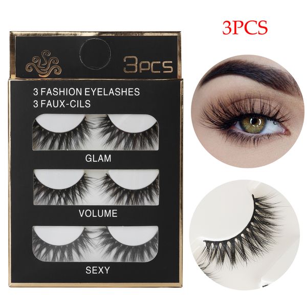 3pairs handmade wispy thick long lashes natural eyelash 3d mink hair lash long black eyelashes extension makeup cilios posticos
3pairs handmade wispy thick long lashes natural eyelash 3d mink hair lash long black eyelashes extension makeup cilios posticos