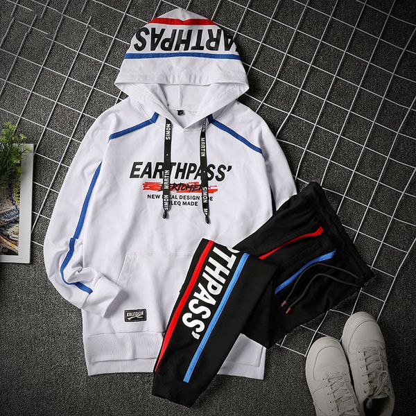 fashion letter print sets teenager hooded suits men sports casual outerwear ( 1 hoodies + 1 trounser ) 2019 autumn winter, Gray
fashion letter print sets teenager hooded suits men sports casual outerwear ( 1 hoodies + 1 trounser ) 2019 autumn winter, Gray
