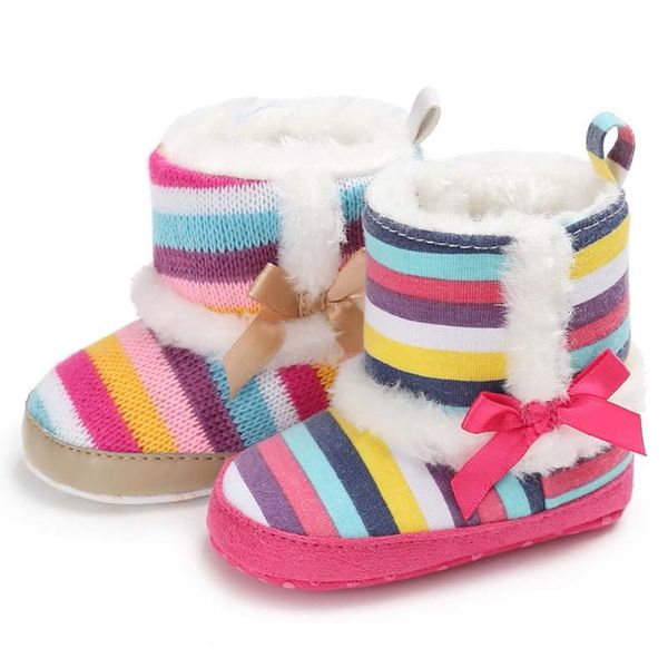 fashion baby shoes newborn girls boys warm rainbow snow boots toddler first walkers infant sweet soft sole prewalker crib shoes 
fashion baby shoes newborn girls boys warm rainbow snow boots toddler first walkers infant sweet soft sole prewalker crib shoes