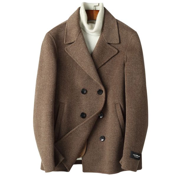 boollili 100% wool coat men clothes 2020 double breasted wool jacket short overcoat spring autumn mens coats, Black
boollili 100% wool coat men clothes 2020 double breasted wool jacket short overcoat spring autumn mens coats, Black