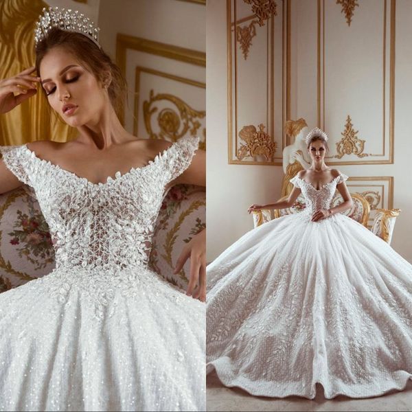 arabic off shoulder beads lace wedding dresses applique plus size ball country style vestido de novia bridal gowns bride dress, White
arabic off shoulder beads lace wedding dresses applique plus size ball country style vestido de novia bridal gowns bride dress, White