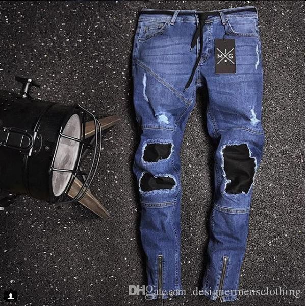 mens fashion denim blue jeans patched designer male rapper skateboard biker pencil jeans
mens fashion denim blue jeans patched designer male rapper skateboard biker pencil jeans