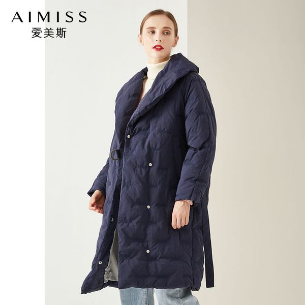 aimiss brand new down jacket very thick turn-down neck winter warm loose long down coat outwear blue color clothes set, Black
aimiss brand new down jacket very thick turn-down neck winter warm loose long down coat outwear blue color clothes set, Black