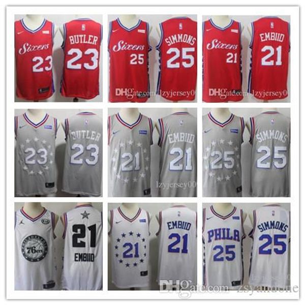 2019 philadelphia 76ers men nba allen joel nikola jimmy 25 simmons 3 iverson 21 embiid 23 butler ben basketball jersey, Black
2019 philadelphia 76ers men nba allen joel nikola jimmy 25 simmons 3 iverson 21 embiid 23 butler ben basketball jersey, Black