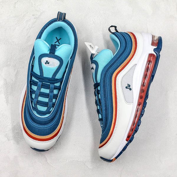 Blue White Air Cushion Running Shoes 2019 Designer Brand New Fashion Patch Mens Women Bullet Sport Sneaker Size 36-46
Blue White Air Cushion Running Shoes 2019 Designer Brand New Fashion Patch Mens Women Bullet Sport Sneaker Size 36-46