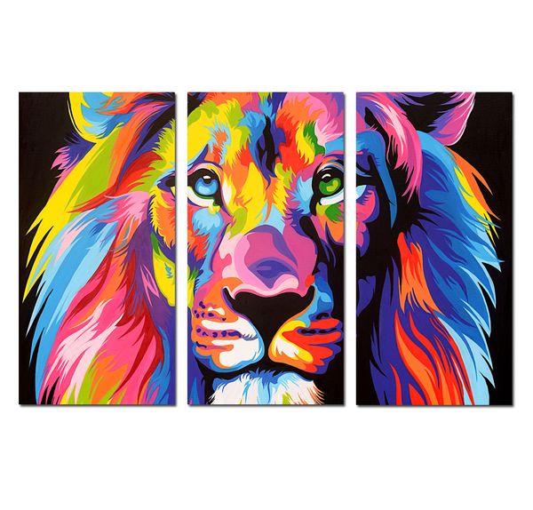 new arrival giclee print painting modern animal abstract lion colorful hd canvas art wall picture for bedroom living room home decoration
new arrival giclee print painting modern animal abstract lion colorful hd canvas art wall picture for bedroom living room home decoration