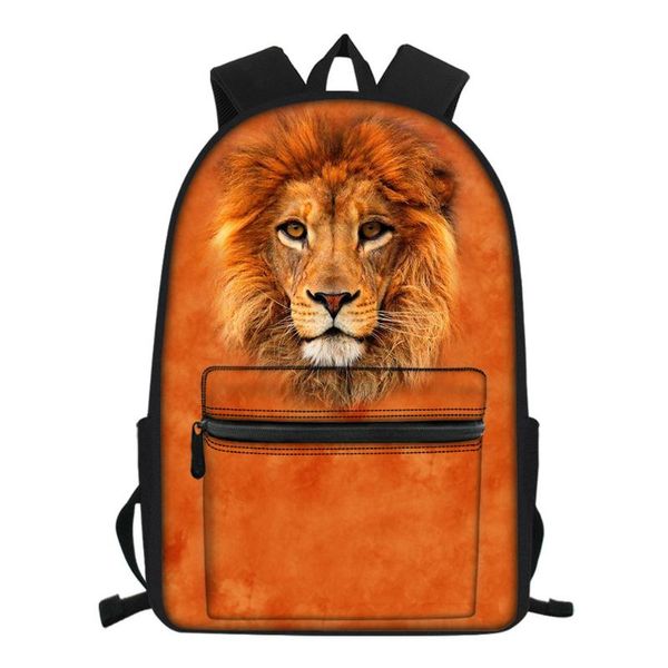 wild animal print men's backpack elementary school backpack orthopedics teen boy laprucksack bagpack mochila
wild animal print men's backpack elementary school backpack orthopedics teen boy laprucksack bagpack mochila