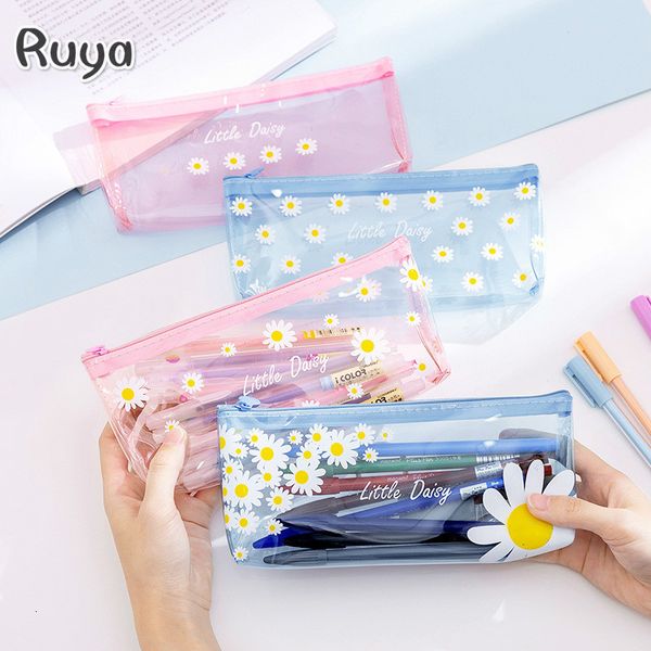 in pen bag concise pencil case pvc transparent zipper kawaii cute stationery items case moomin kalem kutusu school pencilcase
in pen bag concise pencil case pvc transparent zipper kawaii cute stationery items case moomin kalem kutusu school pencilcase