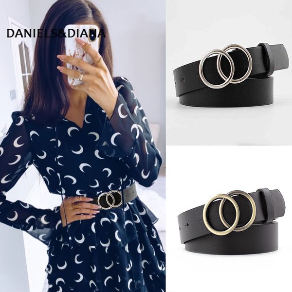 fashion double round belt gold silver buckle waist belts for women leather belt ladies jeans dress accessories ceinture femme, Black;brown
fashion double round belt gold silver buckle waist belts for women leather belt ladies jeans dress accessories ceinture femme, Black;brown