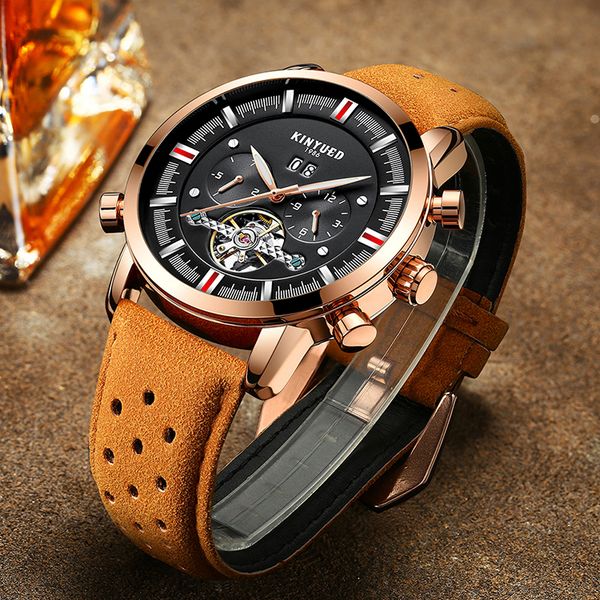 men's tourbillon watch strap mechanical men's watch automatic leather fashion trend swiss precision mechanical wlxml, Slivery;brown
men's tourbillon watch strap mechanical men's watch automatic leather fashion trend swiss precision mechanical wlxml, Slivery;brown