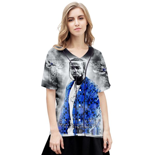 женская летняя desinger поп tshirts кардиган tshirts rip new singr hip hop женский одежда летние футболки, White
женская летняя desinger поп tshirts кардиган tshirts rip new singr hip hop женский одежда летние футболки, White