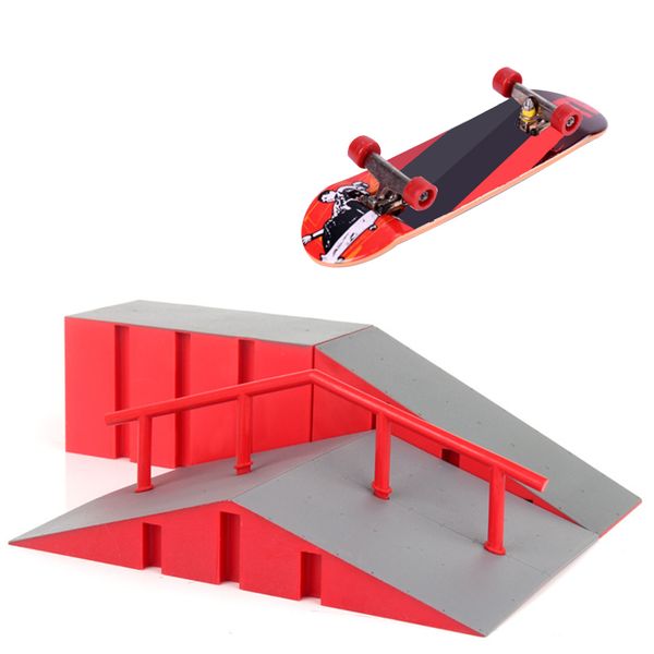 training diy gift indoor educational play alloy mini ramp extreme sports combination kids toy finger skateboard park set game 
training diy gift indoor educational play alloy mini ramp extreme sports combination kids toy finger skateboard park set game